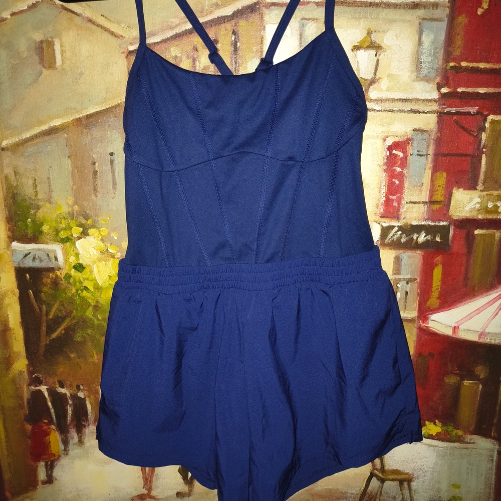 Victoria's Secret Kids Deep Blue Romper